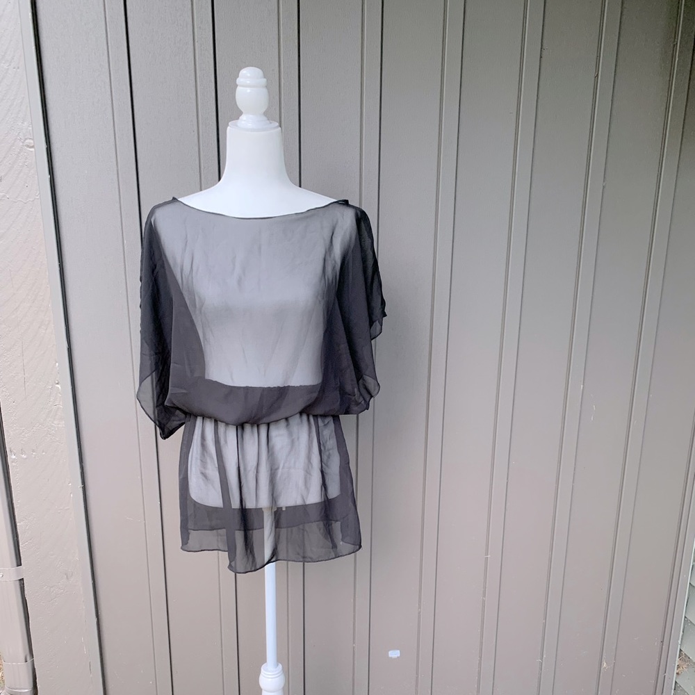 Black Bathing Suit Coverup